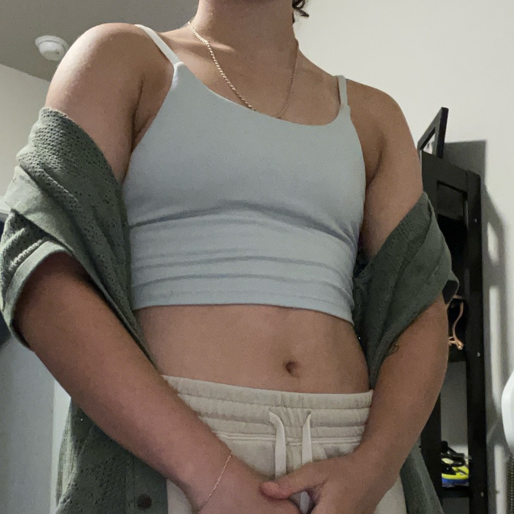 Women’s Avia white medium crop top